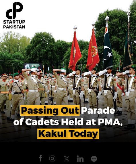 The Pakistan Military Academy (PMA) Kakul held a passing out parade ceremony for the 150th PMA Long Course, 69th Integrated Course, 36th Technical Graduate Course, and 24th Lady Cadet Course.

PMAKakul #PassingOutParade #Graduation Pakistan Military Academy, Military Academy, Start Up, Pakistan, Hold On