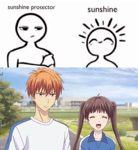 How To Be Like Tohru Honda, Fruits Basket Ships, Kyoru Fruits Basket, Fruit Basket Aesthetic, Tohru X Kyo, Fruits Basket Fanart, Fruits Basket Icon, Tohru And Kyo, Fruits Basket Tohru