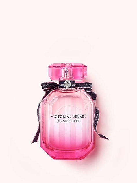 Victorias Secret Bombshell Perfume Confidence and glamour—Bombshell attitude in a bottle. Our signature, award-winning Bombshell fragrance is a timeless mix of fresh-cut, exotic flowers and afternoon sun. Eau de Parfum is our most concentrated, pure version of the fragrance Fragrance type: Fruity floral Notes: Purple passion fruit, Shangri-la peony and vanilla orchid 50 ml/1.7 fl. oz فيكتوريا سيكريت, Victoria Secret Bombshell Perfume, Bombshell Perfume, Profumo Victoria Secret, Koleksi Parfum, Perfect Perfume, Victoria's Secret Bombshell, Fragrance Packaging, Popular Perfumes