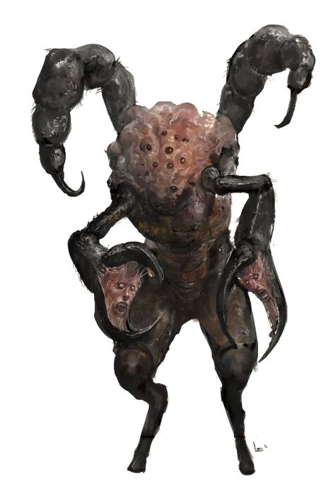 Mutant Monster Concept Art, Alien Monster Concept Art, Body Horror Monster, Mothership Rpg, Mutant Monster, Fantasy Alien, Monster Alien, Alien Monster, Dark Creatures