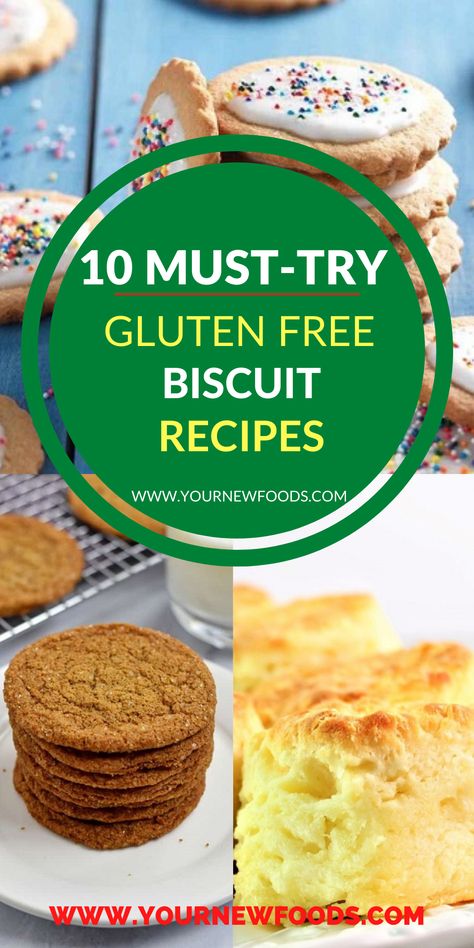 Must-try easy Gluten-free Biscuit recipes. Learn a recipe for gluten free biscuits from our favorite 10 recipes. They will show you how to make gluten-free biscuits. Stunning Gluten-free biscuit recipes for you to make at home whether you are hosting a party, watching the Super Bowl, or entertaining. Why not make these biscuits when having a BBQ, they are also perfect for family meals, holidays & all year round. Which will be your favorite? Easy Biscuit Recipe, Gluten Free Kitchen, Pan Sin Gluten, Gluten Free Biscuits, Biscuit Recipes, Best Gluten Free, Gluten Free Recipes For Breakfast, Best Gluten Free Recipes, Allergy Free Recipes