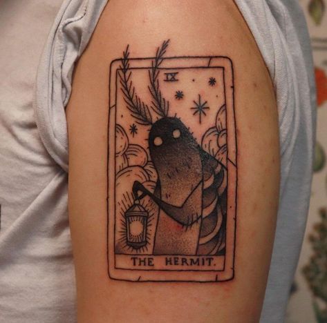 Cute Mothman Tattoo, Fresno Nightcrawler Tattoo, X Files Tattoo, Mothman Tattoo, Moth Man, Halloween Flash, Me Tattoo, Tarot Tattoo, Adorable Illustration