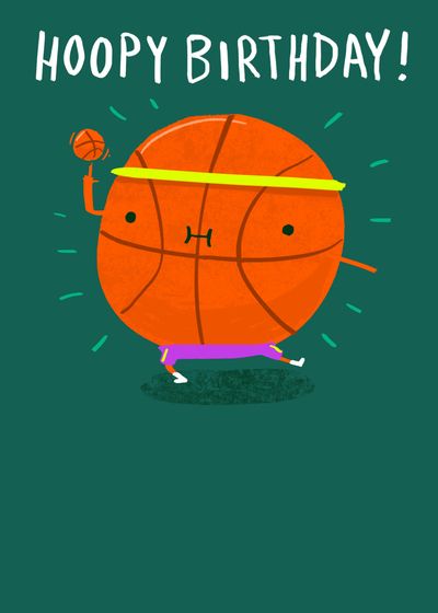 Happy Birthday Basketball, Basketball Birthday Cards, Happy Bird Day, Basketball Birthday Parties, Birthday Greetings Friend, Cool Birthday Cards, Basketball Theme, Happy Birthday Greetings Friends, Basketball Birthday