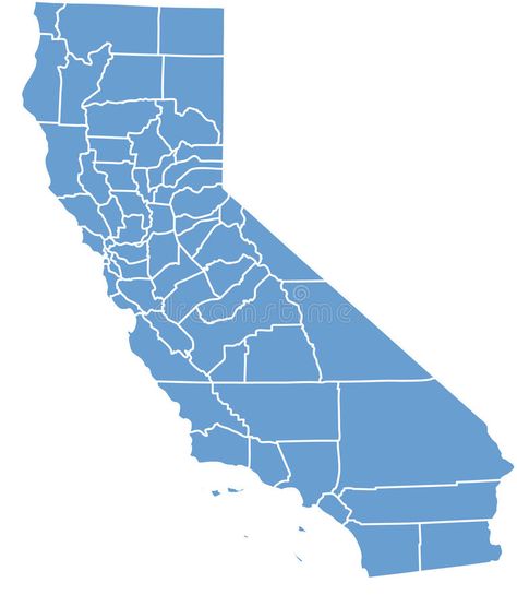 California State Map. Vector map of California State by counties , #Sponsored, #Map, #State, #California, #counties, #map #ad Map Of California, Map Illustration, California Map, Vector Map, Map Vector, State Map, California State, Photography Tutorials, Double Exposure