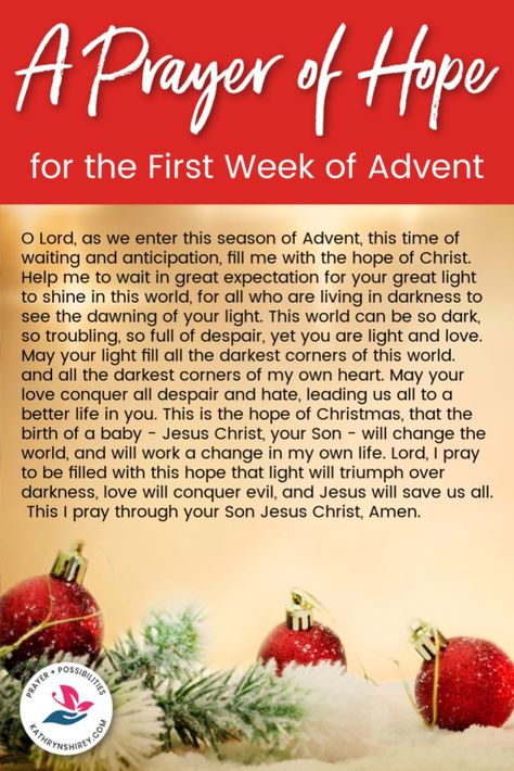 First Sunday Of Advent Hope, First Advent Quotes, Advent Prayers Catholic, Advent Wreath Prayers, Prayer For Hope, Advent Hope, Advent Catholic, Advent Scripture, Advent Prayers