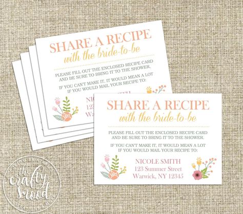 Rustic Chalkboard, Custom Matches, Card Sayings, Printable Recipe Cards, Bachelorette Party Games, Bridal Shower Brunch, Rustic Bridal, Recipe Card, Wedding Item