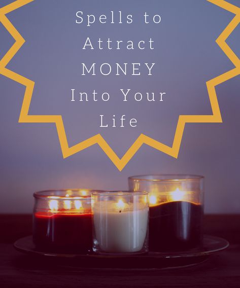 5 Money Spells, Rituals, and Chants to Attract Wealth Money Candle Spell, Money Spells Magic, Powerful Money Spells, Candle Magic Spells, Spells That Really Work, Attracting Money, Money Spells That Work, Prosperity Spell, Spells For Beginners