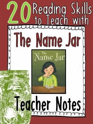 20 Reading Skills to Teach with The Name Jar The Name Jar, Reciprocal Teaching, Teaching Books, Ela Worksheets, Reading Strategy, Literacy Coaching, Kids Literacy, Third Grade Reading, Station Activities