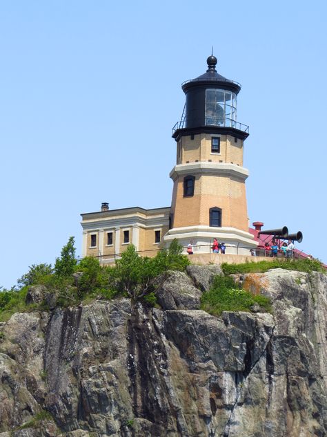 Splitrock Lighthouse, Minnesota by Patty McQuiston - 7/17/14 Splitrock Lighthouse, Marblehead Lighthouse, Frankfort Lighthouse, Sankaty Head Lighthouse, Montauk Point Lighthouse, Morris Island Lighthouse, Lamp Post, Lighthouse, Minnesota