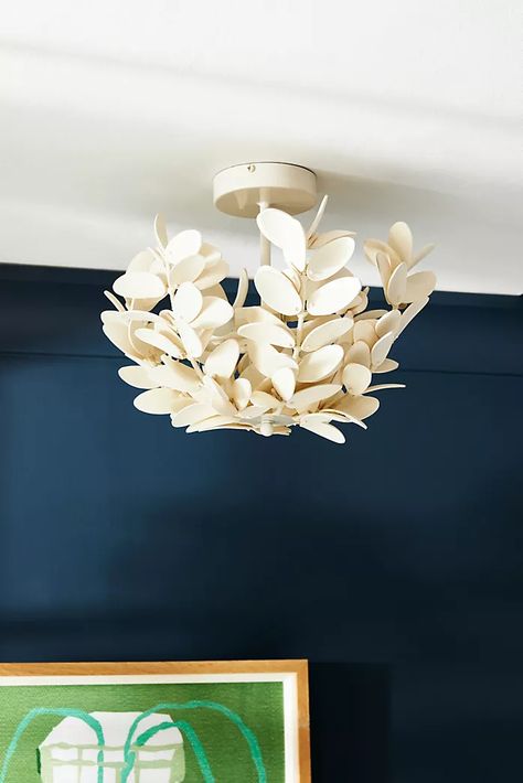 Coconut Leaves, Bhldn Weddings, Unique Lamps, Electrical Outlets, Unique Lighting, Flush Mount Lighting, Room Wall Decor, Nurseries, Decor Lighting