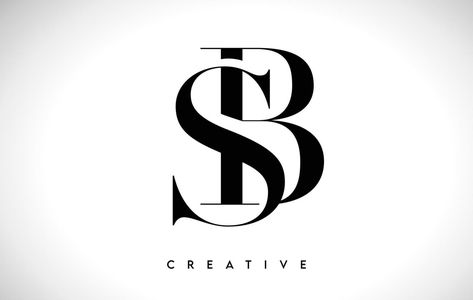 Sb Logo Design Letter, Sb Logo Design, Sb Monogram, Sk Photo Editing Logo, B Letter Images, Sb Logo, S Letter Logo, Graphic Shapes Design, Film Logo