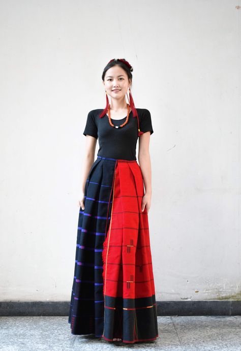 #traditional #sumi #nagaland #naga #tuluni #ahuna #ethnic #kohima #traditionaldress #indigenous #attire #traditionalattire #northeastindia #hikaliachumi Naga Traditional Dress, Traditional Attires, Dark Purple Aesthetic, Traditional Attire, Aesthetic Guys, Traditional Dress, Purple Aesthetic, India Beauty, Ethnic Fashion