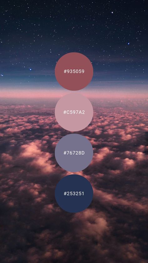 Celestial Colour Palette, Celestial Color Palette, Pink Try, Color Palette Purple, Lavender Color Palette, Colours That Go Together, Room Gaming, City And Colour, Purple Color Palettes