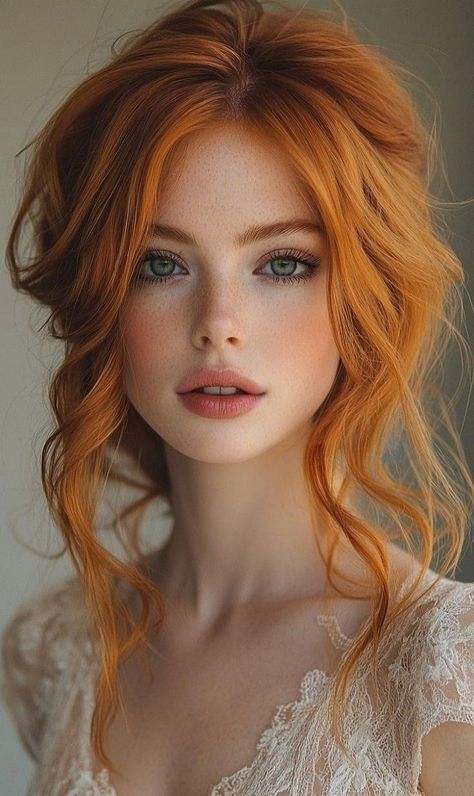 Aelin Red Hair, Red Hair And Green Eyes, Ginger Braids, Red Hair Blue Eyes, Teal Eyes, Hair Maintenance Tips, Red Haired Beauty, Red Hair Woman, Beautiful Red Hair