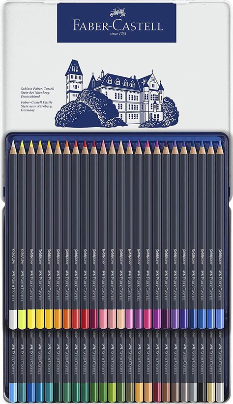 Faber Castell Pencil, Arte Do Kawaii, Hobby Gifts, Art & Craft Kit, Colored Pencil Set, Colour Pencil, Color Pencils, Coloured Pencils, Coloring Book Art