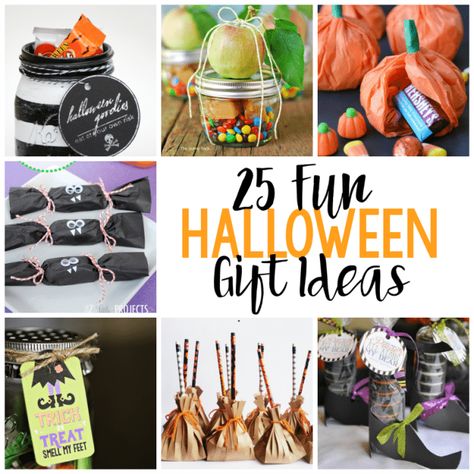 Halloween Gift Ideas For Kids, Diy Halloween Gifts, Halloween Gift Ideas, Halloween Gift Baskets, Survival Kit Gifts, Gift Ideas For Kids, Pumpkin Treat, Pumpkin Candy, Homemade Halloween