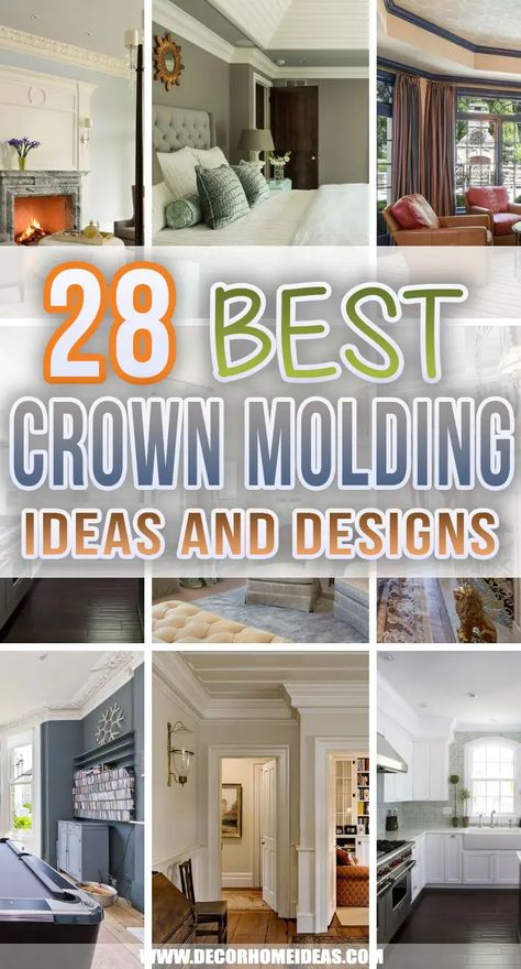 Samples Of Crown Molding, Crown Molding Before And After Master Bedrooms, Molding For High Ceilings, Small Room Crown Molding, Triple Crown Molding, Crown Molding In Kitchen Ceilings, Craftsman Style Crown Molding Ceilings, Crown Molding For High Ceilings, Crown Molding Ceiling Living Room