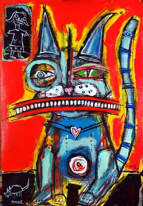 Sesow Art, Jesse Reno, Matt Sesow, Jm Basquiat, Basquiat Art, Art Alevel, Outsider Artists, Trash Art, Graphic Poster Art