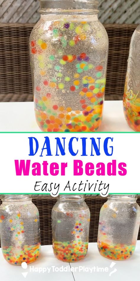 Water Steam Activities, Water Unit Creative Curriculum, Water Beads Activities For Kids, Steam Activities For Toddlers, Sink Or Float Preschool, Water Bead Activities, Water Crafts Preschool, Bead Activities, Sensory Play For Toddlers