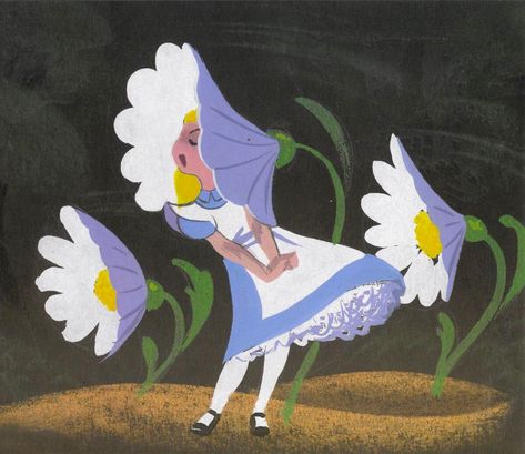 Tales from Weirdland on Twitter: "Mary Blair concept art for Disney’s ALICE IN WONDERLAND (1951). https://t.co/Wl9XcWt5Xx" / Twitter Alice In Wonderland Concept Art, Wonderland Concept Art, Mary Blair Illustration, Alice In Wonderland Fanart, Mary Blair Art, Alice In Wonderland Illustrations, Alice In Wonderland 1951, Alice In Wonderland Disney, Mary Blair