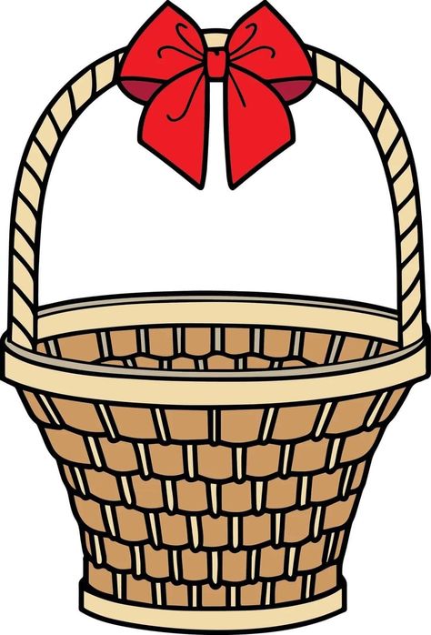 Easter Yard Decorations, Apple Images, Easter Crafts Preschool, Easter Egg Basket, White Baskets, Egg Basket, Green Sky, Easter Day, Free Clip Art