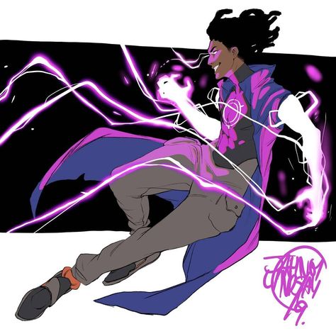 @chriscopelandart 's #staticshock. 🙏🏾 Had to do a quick sketch once I saw it. Psychic Powers Character, Lightning Oc, Powers Drawing, Electricity Powers, X Men Oc, Magic Superhero Design, Superhero Character Design, Magic Oc, Superhero Oc