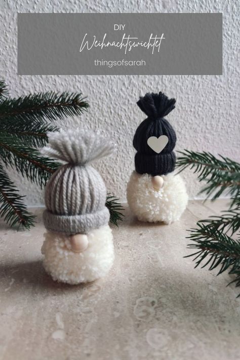 DIY Anleitung Wichtel | Weihnachtsdeko basteln | Einfache Anleitung für Wichtel | Wichtel selber machen | DIY Deko für Weihnachten | thingsofsarah Advent Diy, Home Design Diy, Christmas Crafts To Make, Noel Diy, Christmas School, Christmas Inspo, Christmas Deco, Xmas Crafts, Xmas Cards