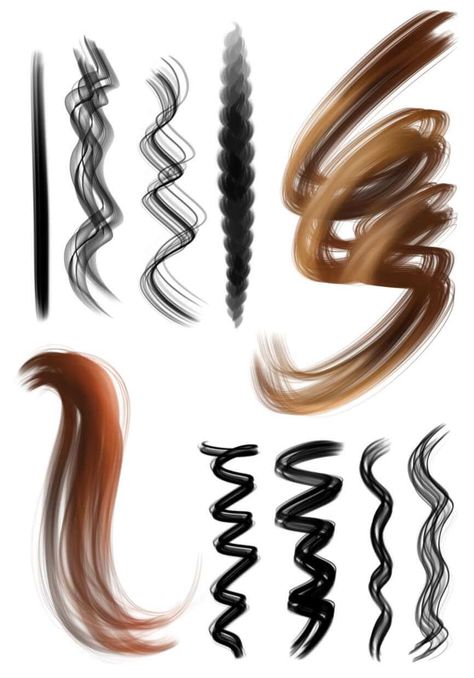 Hair Procreate Brushes, Hair Brush Procreate, Procreate Brushes Free Hair, Curly Hair Brush Procreate, Free Curly Hair Brushes Procreate, Procreate Hair Brushes Free, Procreate Downloads, Procreate Brushes Download, Curly Hair Brush