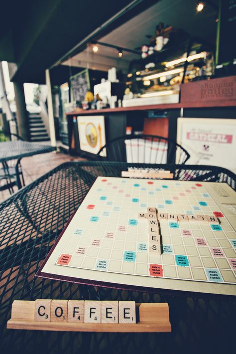 Board games - scrabble, checkers, rubik cubes. Board Game Cafe Design, Cafe Themes, Board Game Cafe, Play Cafe, Opening A Cafe, Ways To Make Coffee, Cafe Logo Design, Game Cafe, Book Business