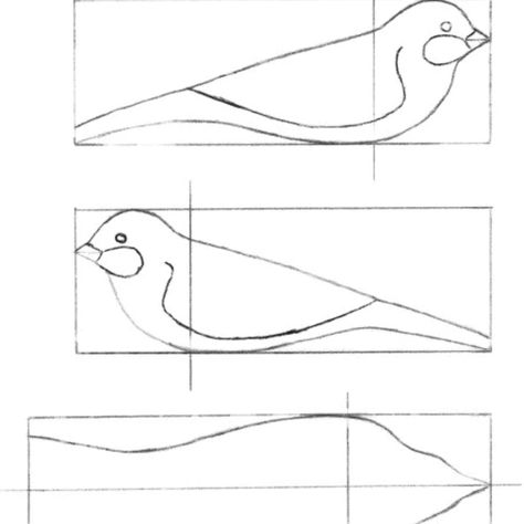 Bird Carving Patterns, Whittling Patterns, Diy Wood Carving, Carved Wooden Animals, Whittling Projects, Simple Wood Carving, Wood Carving Tools Knives, Wood Carving For Beginners, Scroll Saw Patterns Free