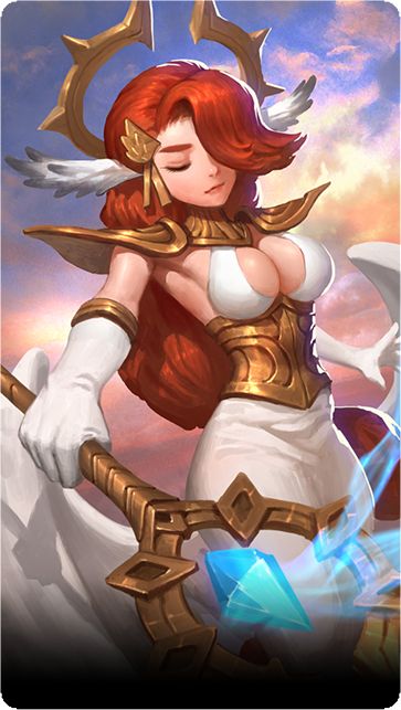 Idle Angels, Hunter Illustration, Idle Heroes, Soul Hunters, Angelic Symbols, Comics Girls, Cool Wallpapers Art, Fantasy Concept Art, Cartoon Character Design