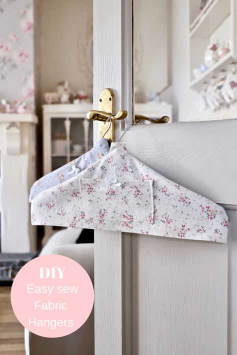 Fabric Hanger, Cloth Hanger, Trendy Sewing Projects, Trendy Sewing Patterns, Sewing Patterns For Kids, Kids Fabric, Sewing Rooms, Pretty Fabric, Sewing Organization