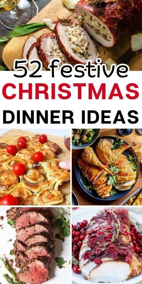 Christmas Party Dinner Food Ideas for a Joyful Celebration Christmas Dinner Dish Ideas, Christmas Dinner Crowd, Christmas Meal Themes, Christmas Party Meals For A Crowd, Traditional Christmas Dinner Menu Ideas, Advent Dinner Ideas, Elegant Christmas Dinner Menu Ideas, Christmas Dinners For A Crowd, Xmas Recipes Dinner