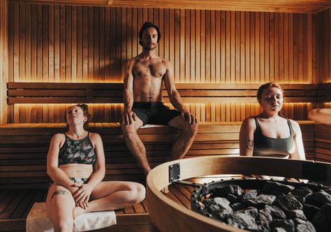 Cold Plunge Photography, Home Gym With Sauna And Cold Plunge, Indoor Sauna And Cold Plunge, Sauna And Cold Plunge Aesthetic, Sauna And Cold Plunge, Spa Photoshoot, Peaceful Warrior, Facial Therapy, Vision 2023