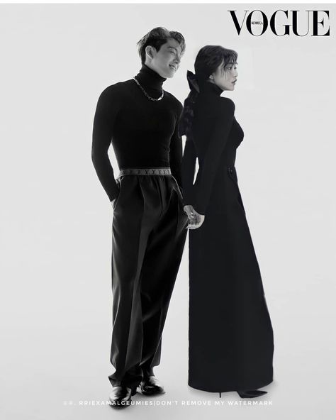 Vogue Couple Photoshoot, Couple Fashion Photography, Fashion Editorial Couple, High Fashion Photoshoot, Couple Outfits Matching, 13 November, Runway Outfits, Photoshoot Studio, Foto Poses