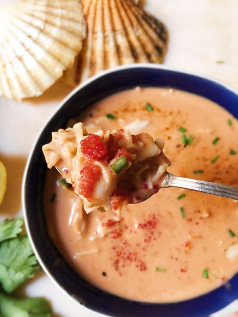 South Carolina She-Crab Soup Recipe For a Crowd She Crab Soup Recipe, Crab Soup Recipe, Crab Soup Recipes, Recipe For A Crowd, Bisque Soup Recipes, Seafood Soup Recipes, She Crab Soup, Bisque Soup, Sherry Wine