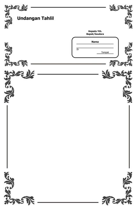 Frame Undangan, Frame Kotak, Word 2007, Ms Word, Microsoft Word, Photo Collage, Frame, Quick Saves, Natal