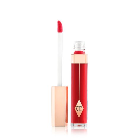 Red Vixen - Lip Lustre - Red Lip Gloss | Charlotte Tilbury Charlotte Tilbury Lip, Perfect Lip Color, Red Lip Gloss, Perfect Lipstick, Hydrating Lip Gloss, Gloss À Lèvres, Flawless Foundation, Perfect Lips, Pink Lipstick