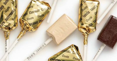 Free See's Candies Lollypop (In-Store & Today Only) - Hip2Save Suckers Candy, Lollipop Favors, Sees Candies, Free Samples By Mail, Free Candy, Cafe Latte, Sugar Rush, Candy Shop, Seasonal Gifts