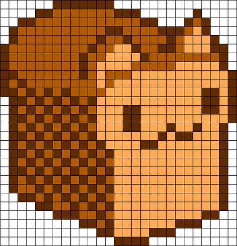 Kitty Bread Perler Bead Pattern | Bead Sprites | Food Fuse Bead Patterns Kawaii Cross Stitch, Modele Pixel Art, Shopkins Party, Kandi Cuff, Perler Art, Pixel Art Templates, Pony Bead Patterns, Pattern Maker, Diy Perler Bead Crafts