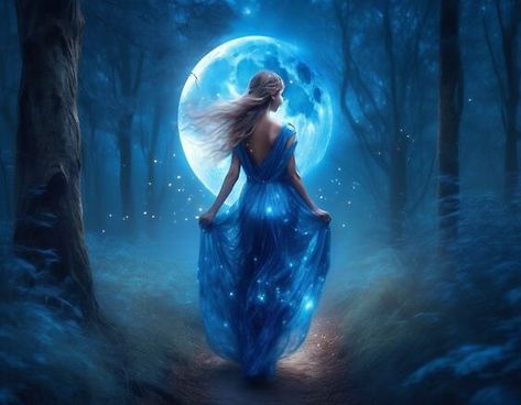 Witch of the Blue Moon by AnnetteMT22 | Redbubble If I Can Dream, The Blue Moon, Moon Witch, Blue Moon, Design Photography, Get Started, Witch, Art Design, Portfolio