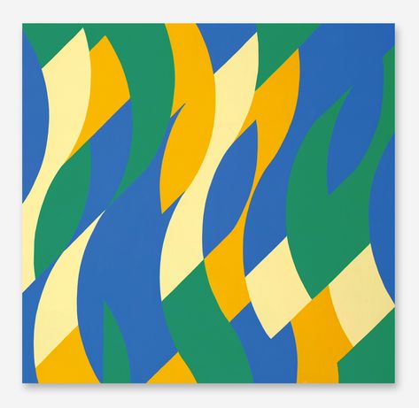 Bridget Riley - Reve 1999 oil on linen 228 x 238,7 cm Bridget Riley Art, Bridget Riley Op Art, Textiles Design, Bridget Riley, Hard Edge Painting, Women Artists, Pierre Auguste Renoir, Summer Art, Op Art