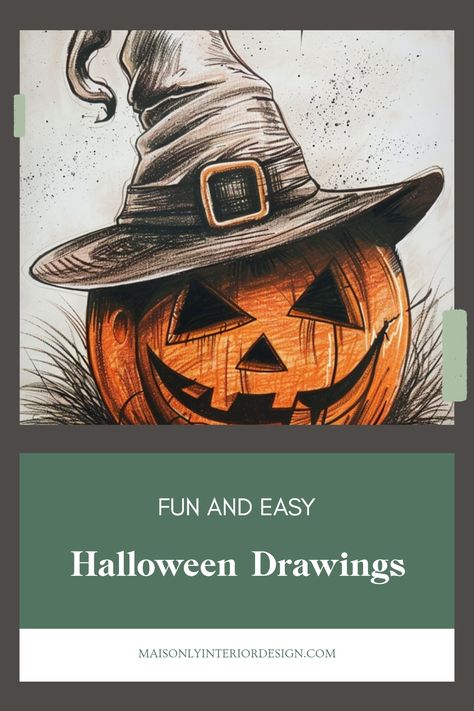 Get into the Halloween spirit with these fun and easy drawing ideas perfect for all ages. Whether you’re a beginner or a seasoned artist, these straightforward sketches will help you create spooky masterpieces. Explore outlined pumpkins, playful ghost doodles, and friendly monster sketches. Each drawing inspiration is designed to unleash your creativity while ensuring a festive time. Perfect for kids, art classes, or just some spooky fun at home. Grab your pencils and start celebrating Halloween with these easy drawing ideas! Ghost Doodles, Easy Halloween Drawings, Halloween Drawing Ideas, Friendly Monster, Monster Sketch, Easy Drawing Ideas, Room Makeovers, Halloween Drawings, Easy Drawing