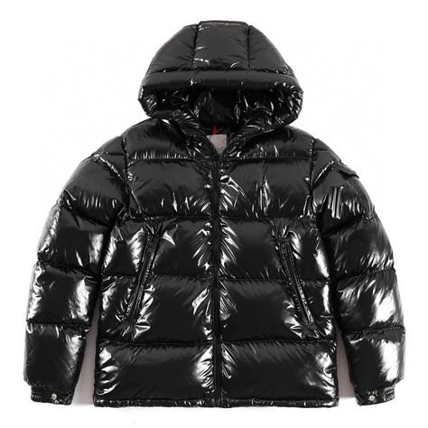 Jackets Fashion Casual, Puffer Jacket With Hood, Puffer Jacket Style, Moncler Logo, Mens Puffer Jacket, Mens Down Jacket, Winter Puffer Jackets, Hooded Jacket Men, Moncler Jacket