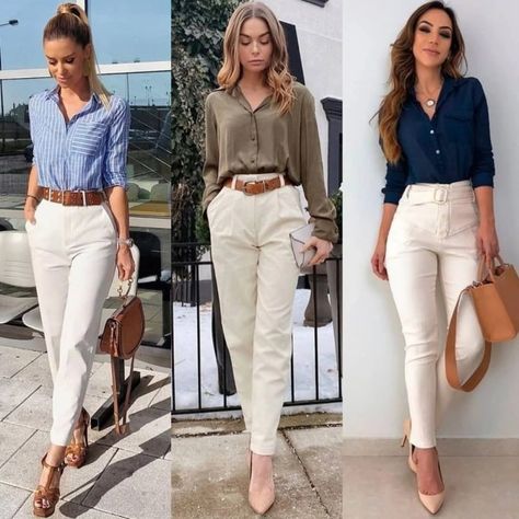 Summer Business Casual Outfits, Fashionable Work Outfit, Casual Work Outfits Women, Casual Summer Outfits For Women, Professional Outfits Women, Business Outfits Women, Business Casual Outfits For Work, Classy Casual Outfits, Stylish Work Outfits