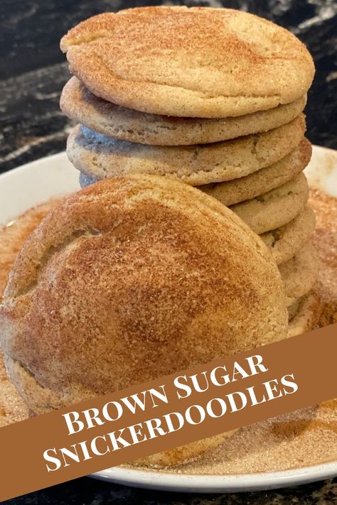 Two weeks after making them, these brown sugar snickerdoodles are still as soft as the day we baked them! It’s amazing, really. Usually, cookies dry out and get crumbly, but not these! On top of that, you can freeze the dough balls so they’re ready to bake in case some unexpected guests pop in, or you just have a sudden hankering for Snickerdoodle Cookies! These may be the best ones we’ve ever tasted and, for sure, they’re the best we’ve ever made!
#snickerdoodlecookies #snickerdoodles #cookies Snickerdoodles Cookies, Gluten Free Brownies Recipe, Fall Cookie Recipes, Brown Sugar Recipes, Brown Sugar Cookies, Snickerdoodle Recipe, Cracker Cookies, Snickerdoodle Cookies, Cookie Recipes Homemade