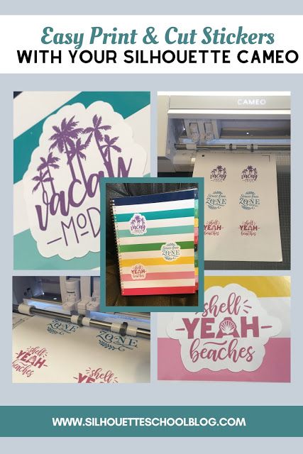 How to Print and Cut Text with Silhouette CAMEO 4 Vinyl Projects Silhouette, Silhouette School Blog, Silhouette Cameo 4, Silhouette Cameo 3, Silhouette Cameo Tutorials, Silhouette School, Make Stickers, Silhouette Tutorials, Free Silhouette