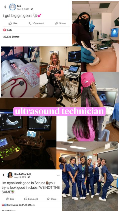 Ultrasound Technician School, Diagnostic Medical Sonography Student, Ultrasound School, Nursing School Studying Cheat Sheets, Sonography Student, Nursing School Inspiration, Medical Assistant Student, Radiology Student, Nursing Goals