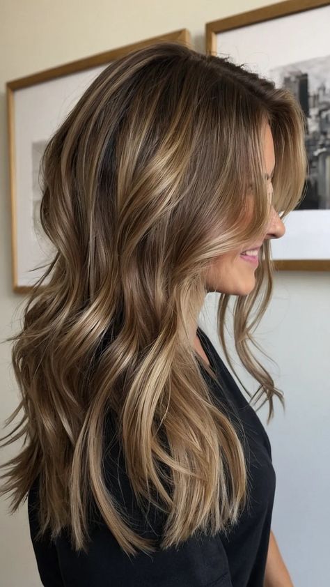 Discover the Beauty of Balayage with These 15 Bronde Haircolor Ideas 35 Mushroom Balayage, Mushroom Bronde, Pecan Sandie, Fall Balayage, Hair Caramel, Haircolor Ideas, Balayage Hairstyle, Bombshell Hair, Bronde Balayage