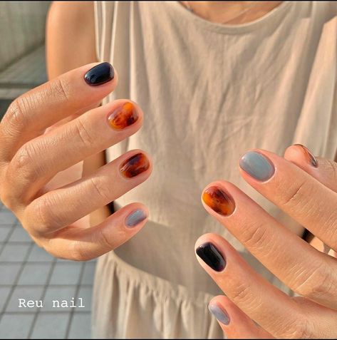 Simple Nail Art For Men, Masculine Nail Polish, Masculine Nail Ideas, Guys Nails Painted, Man Nail Polish, Painted Nails Men, Mens Nails Painted, Masc Nails Designs, Masculine Nail Designs